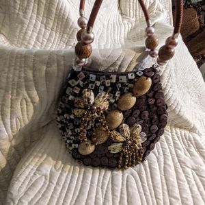 Seashell mini clutch